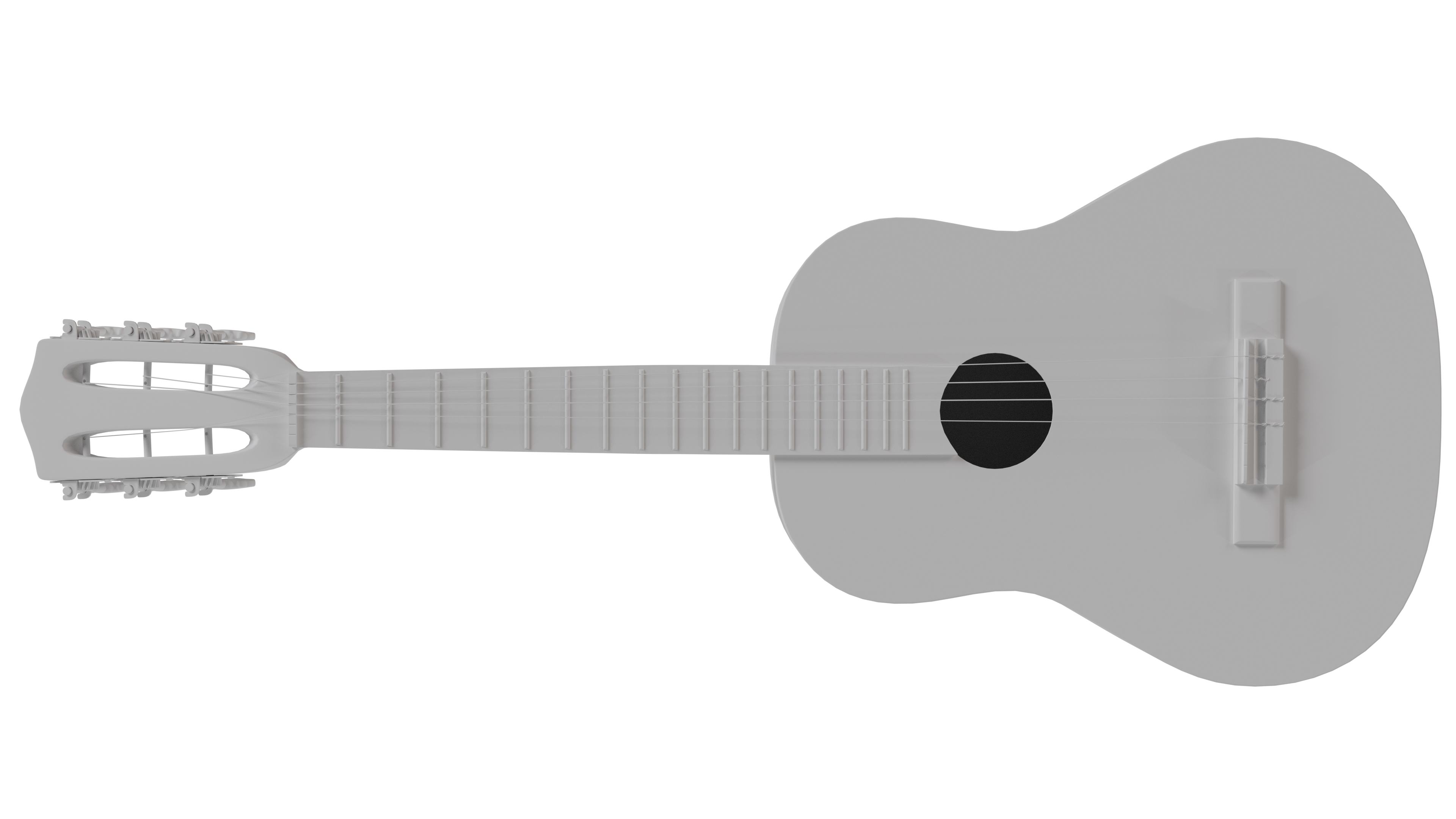 Gitaar Bovenaanzicht